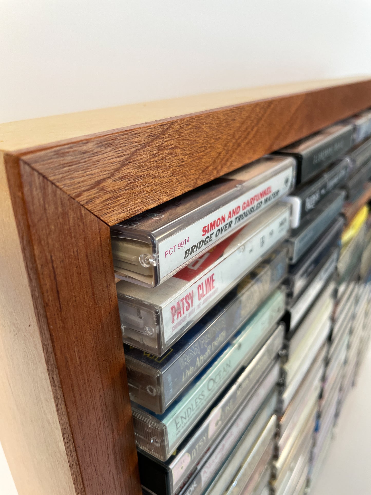 100 Cassette Tape Display Shelf