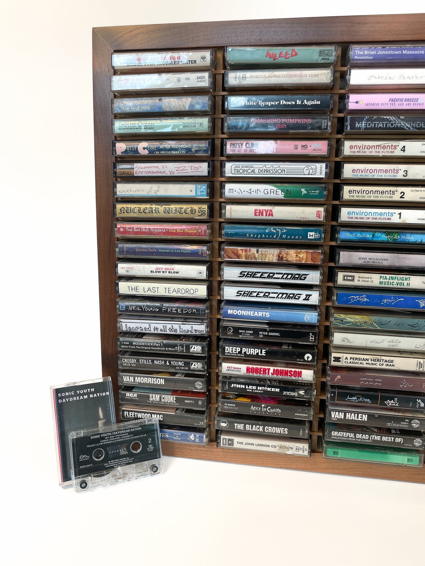 100 Cassette Tape Display Shelf