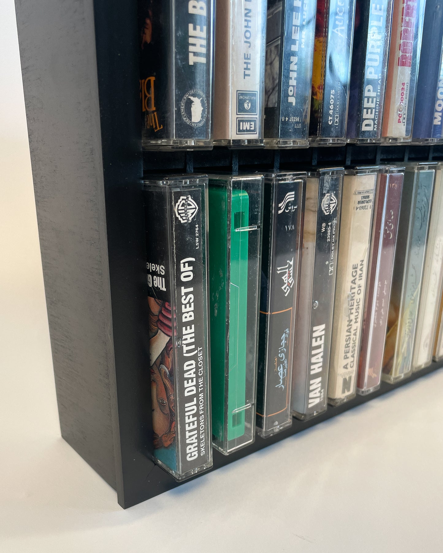 40 Capacity Cassette Tape Shelf