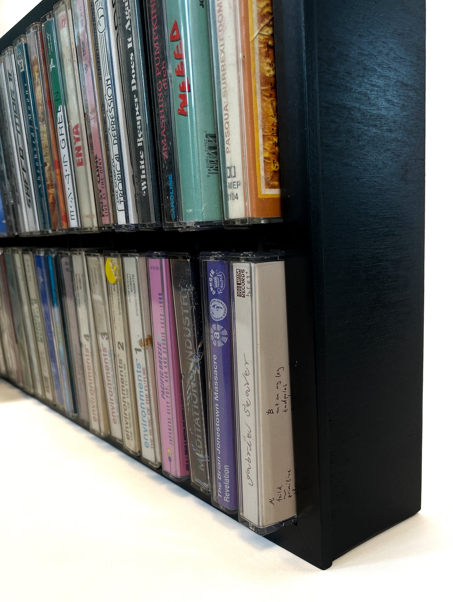 40 Capacity Cassette Tape Shelf
