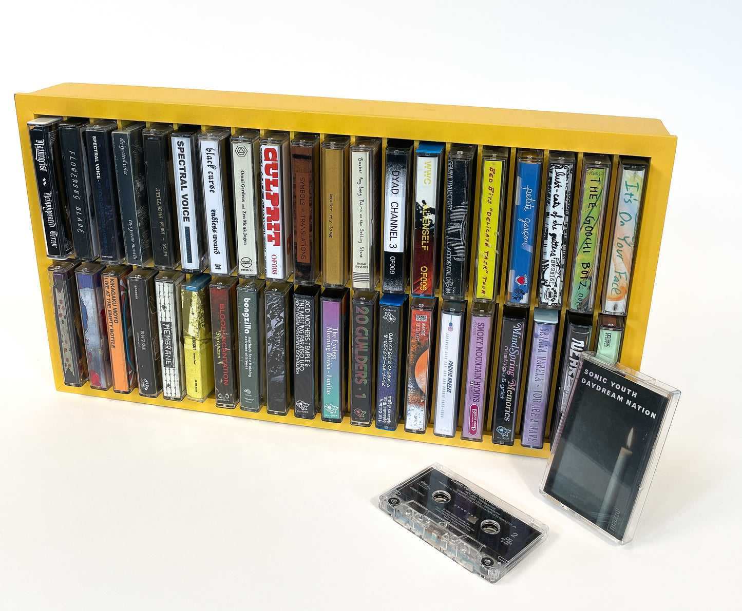 40 Capacity Cassette Tape Shelf