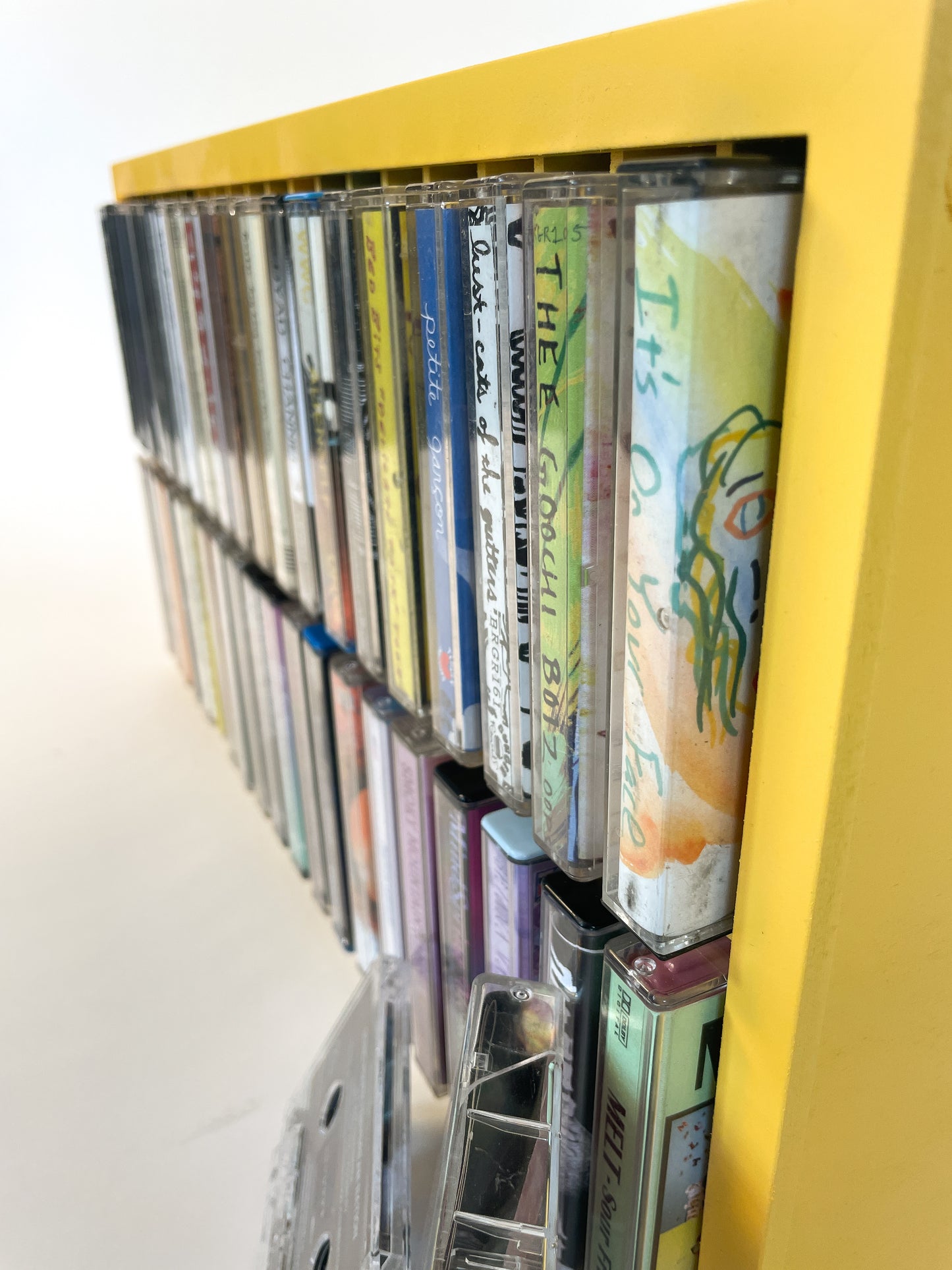 40 Capacity Cassette Tape Shelf