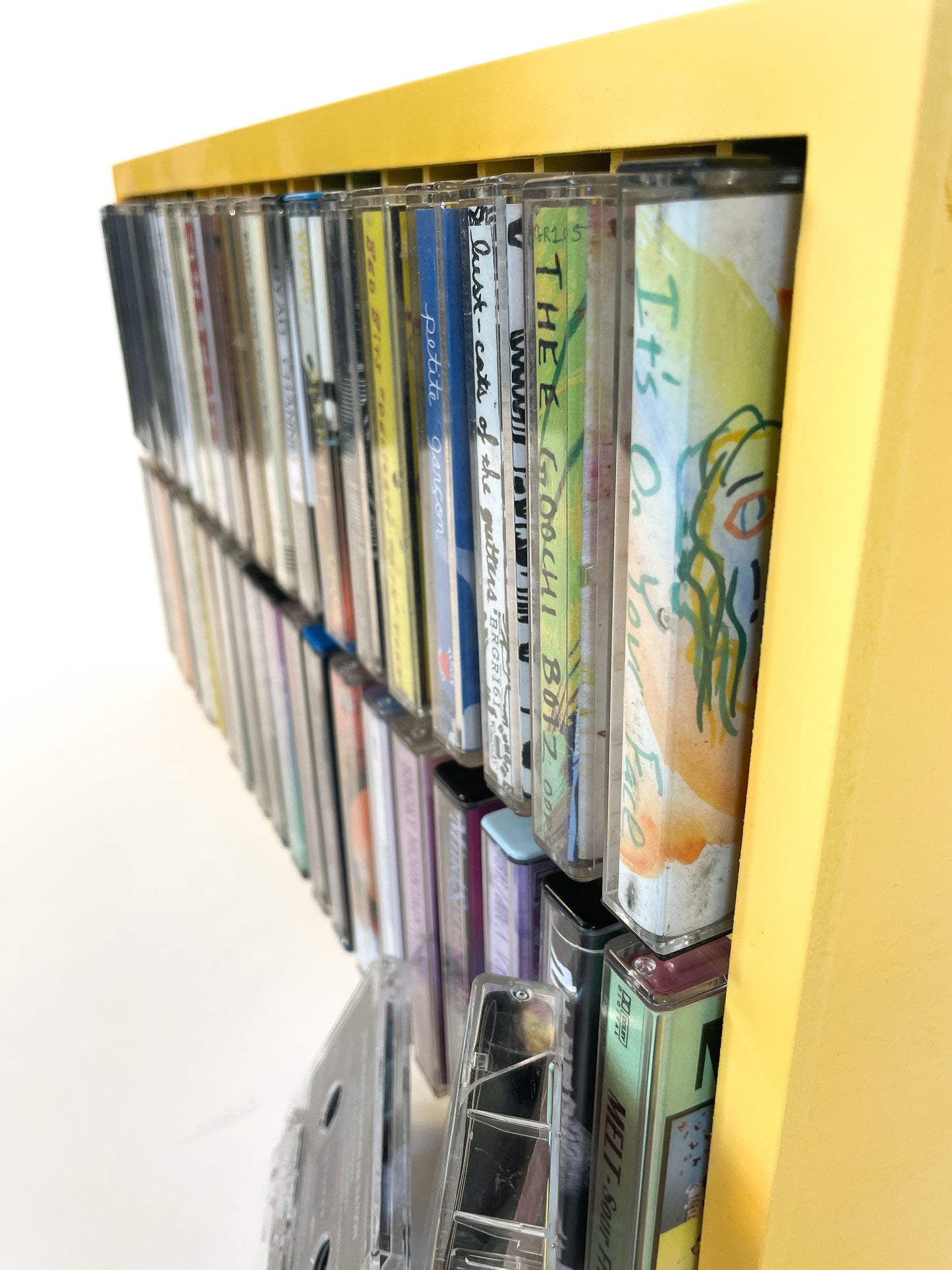 40 Capacity Cassette Tape Shelf
