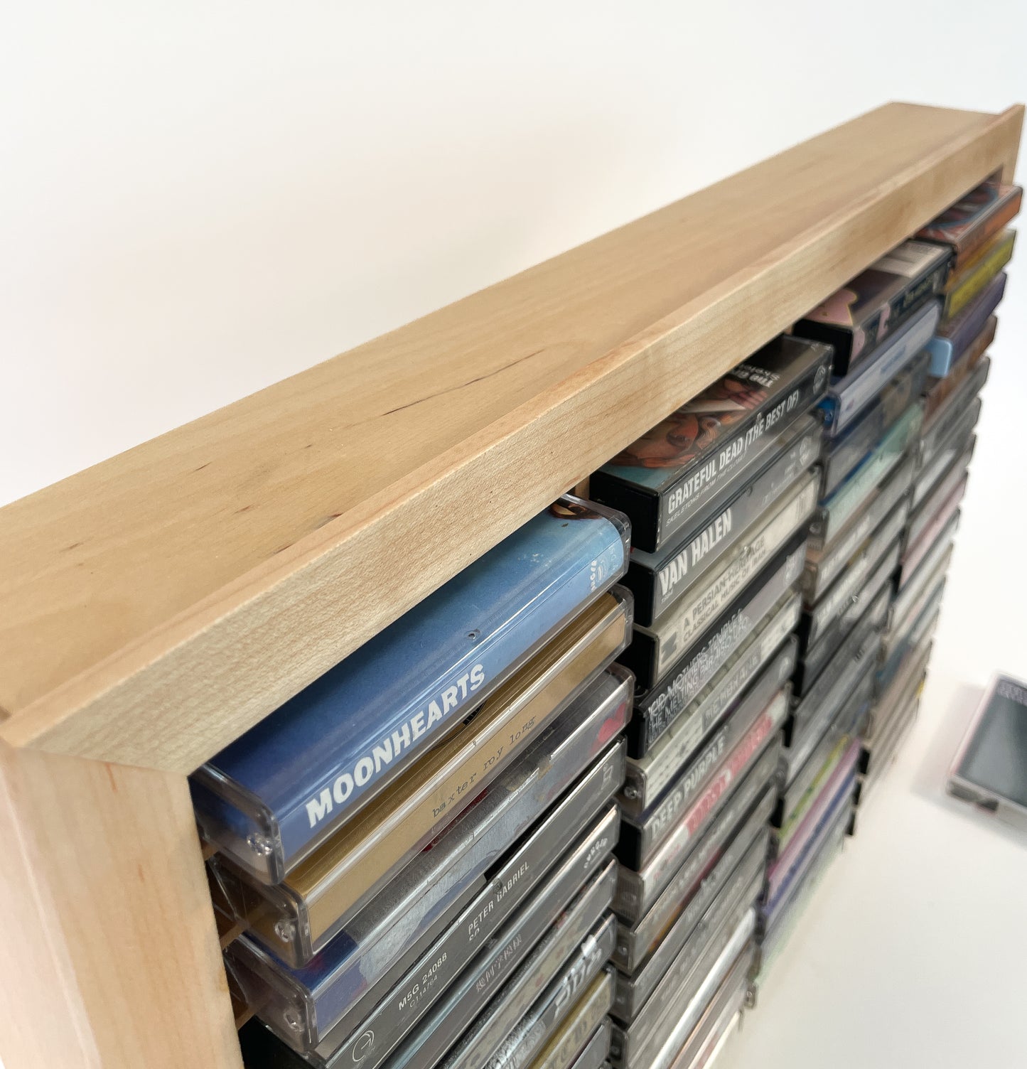 60 Cassette Tape Display Shelf