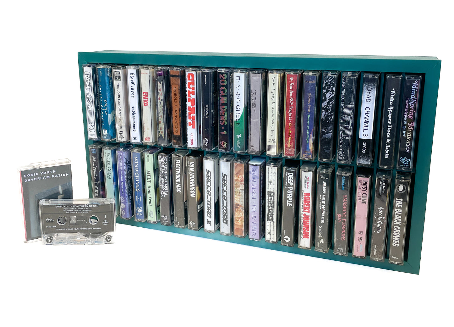 40 Capacity Cassette Tape Shelf