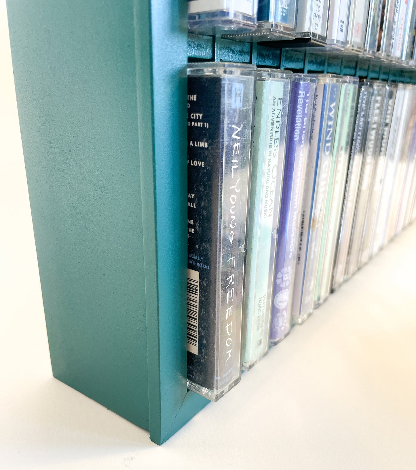 40 Capacity Cassette Tape Shelf