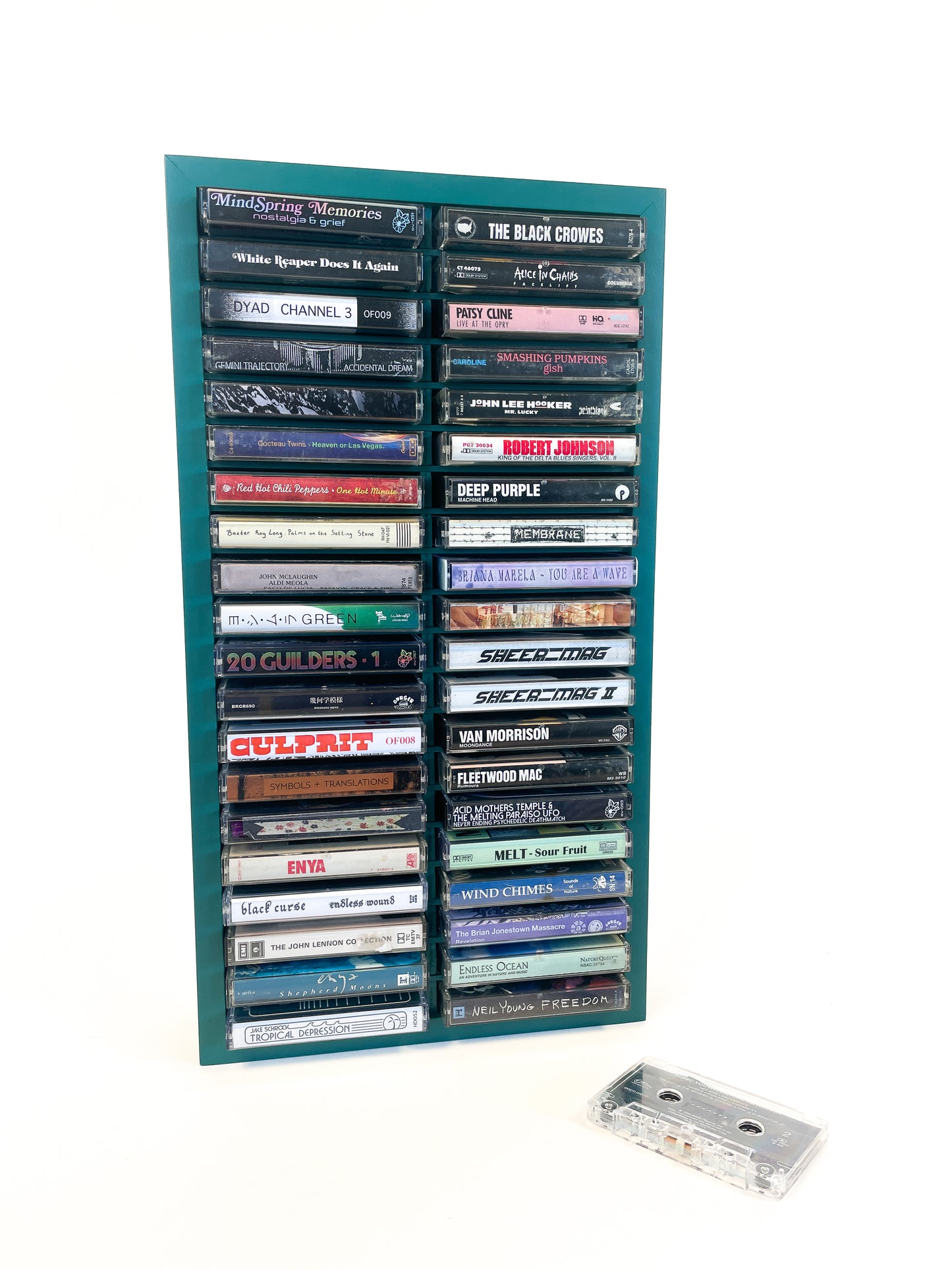 40 Capacity Cassette Tape Shelf