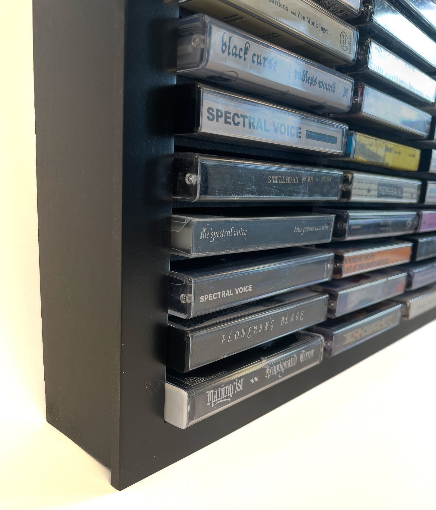100 Cassette Tape Display Shelf