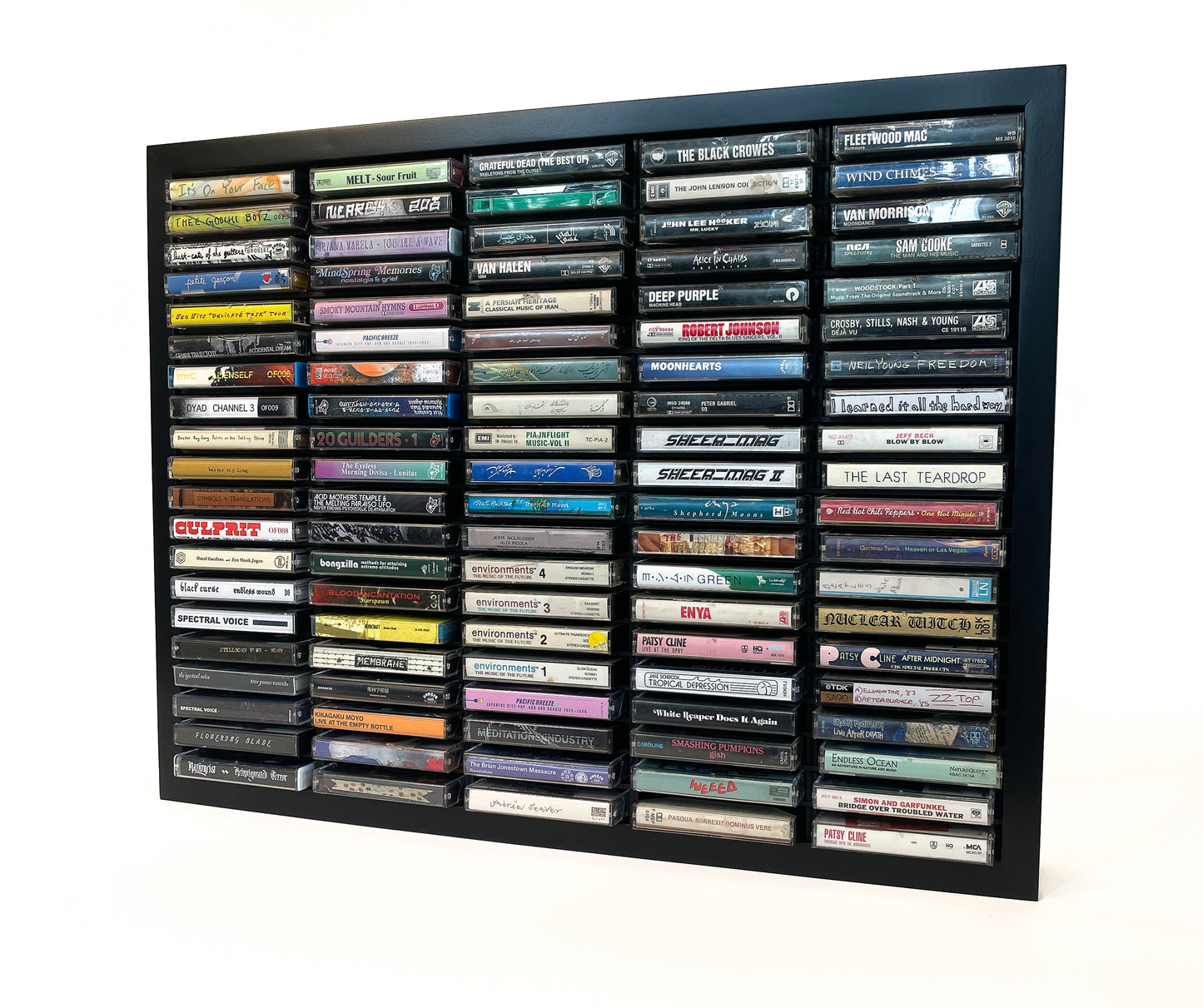 100 Cassette Tape Display Shelf