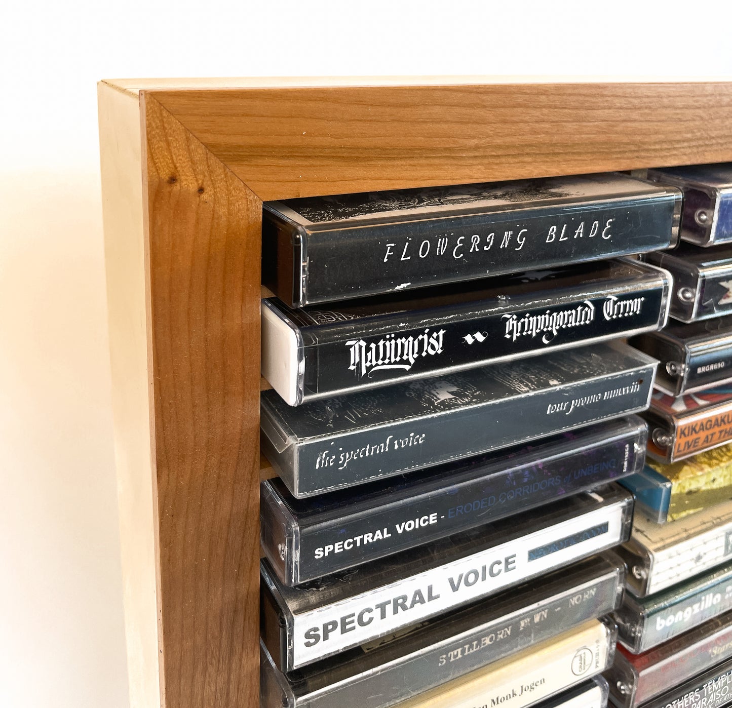100 Cassette Tape Display Shelf