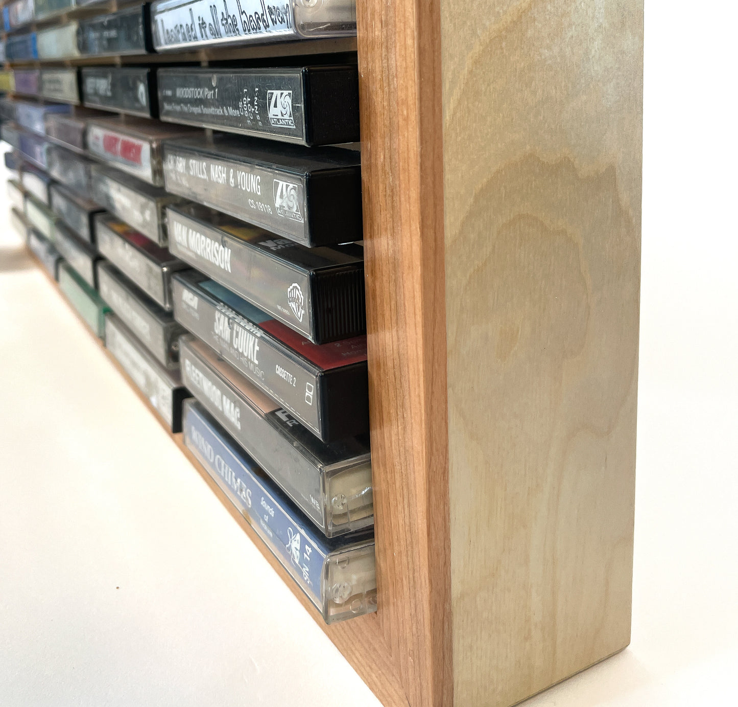 100 Cassette Tape Display Shelf