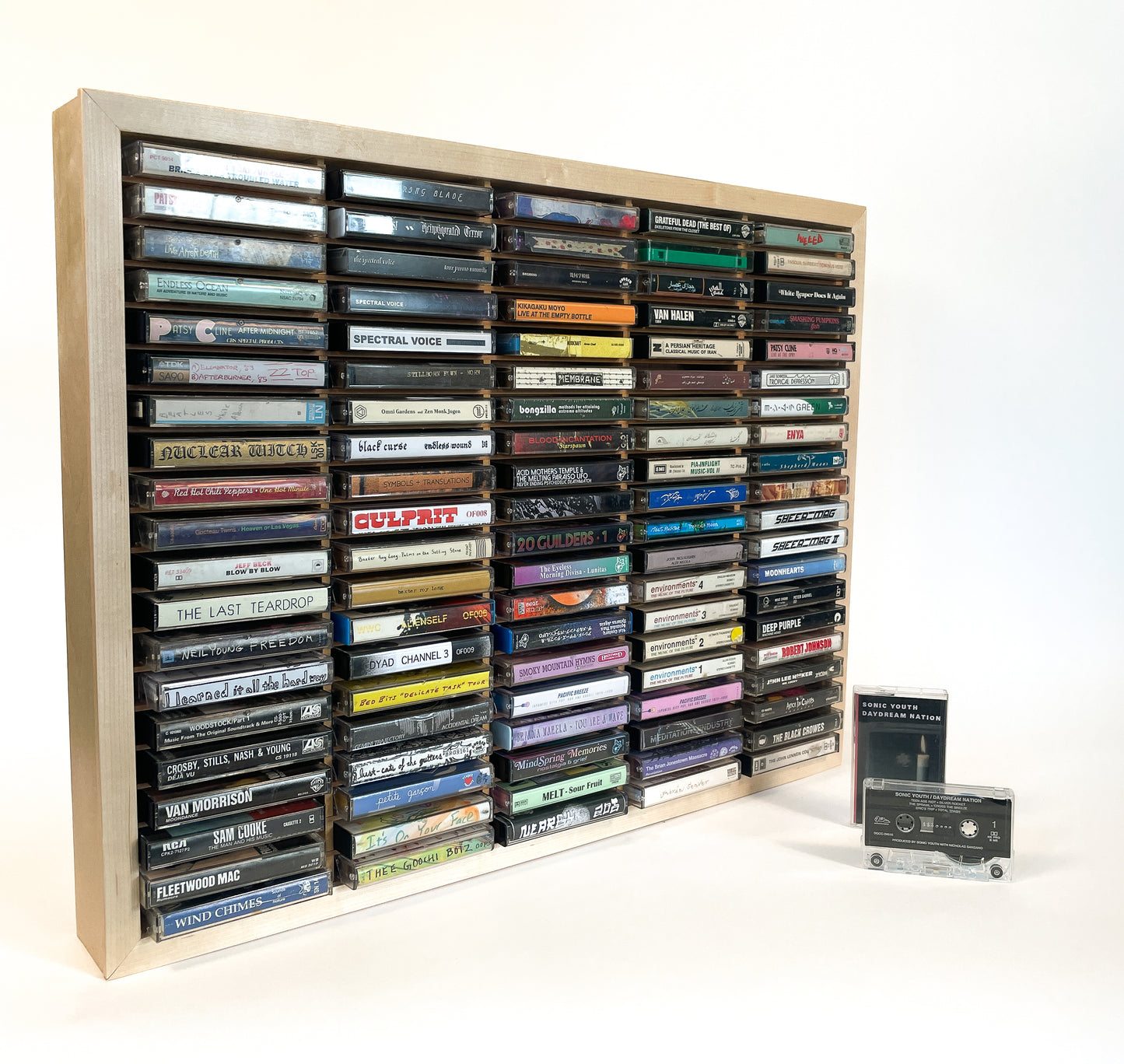 100 Cassette Tape Display Shelf