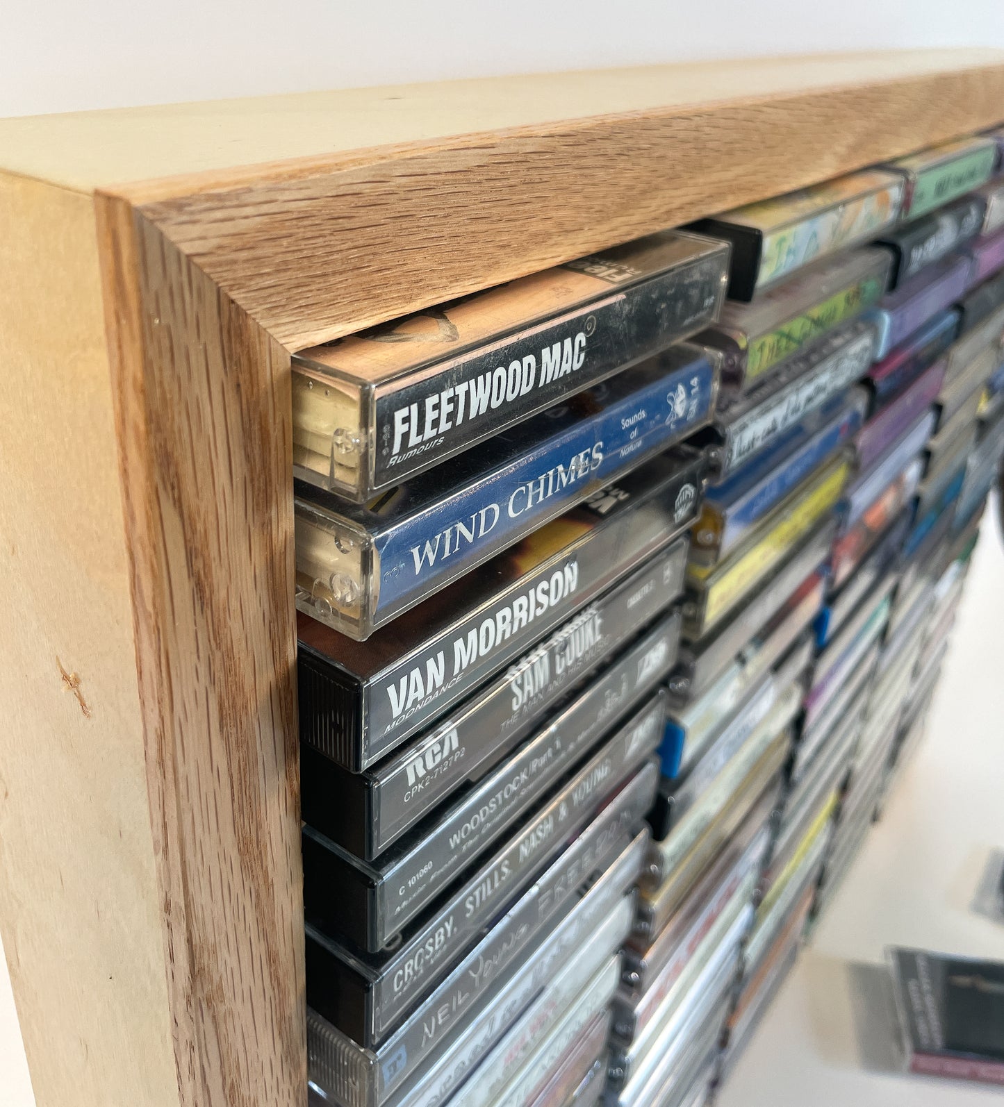 100 Cassette Tape Display Shelf
