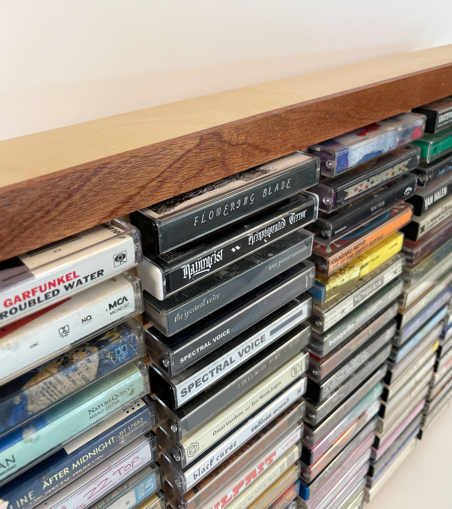 100 Cassette Tape Display Shelf