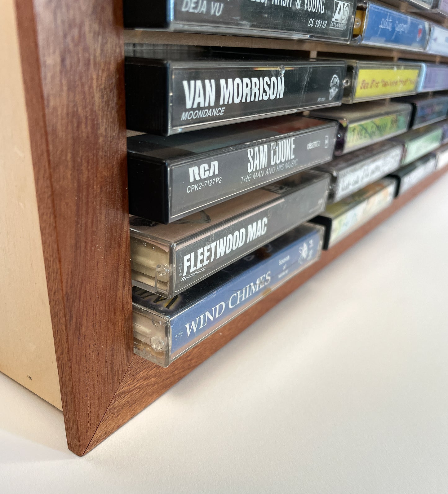 100 Cassette Tape Display Shelf
