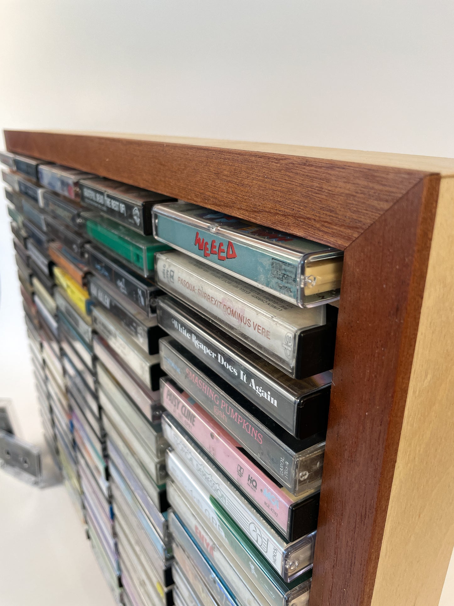 100 Cassette Tape Display Shelf