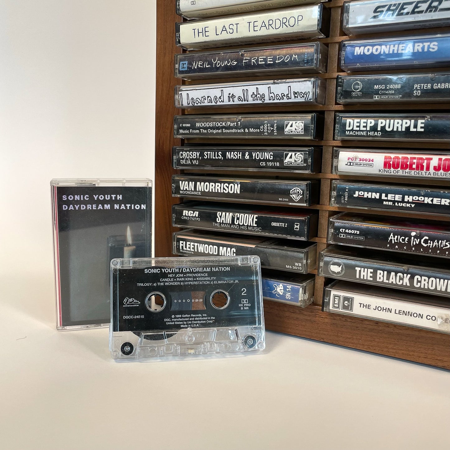 100 Cassette Tape Display Shelf