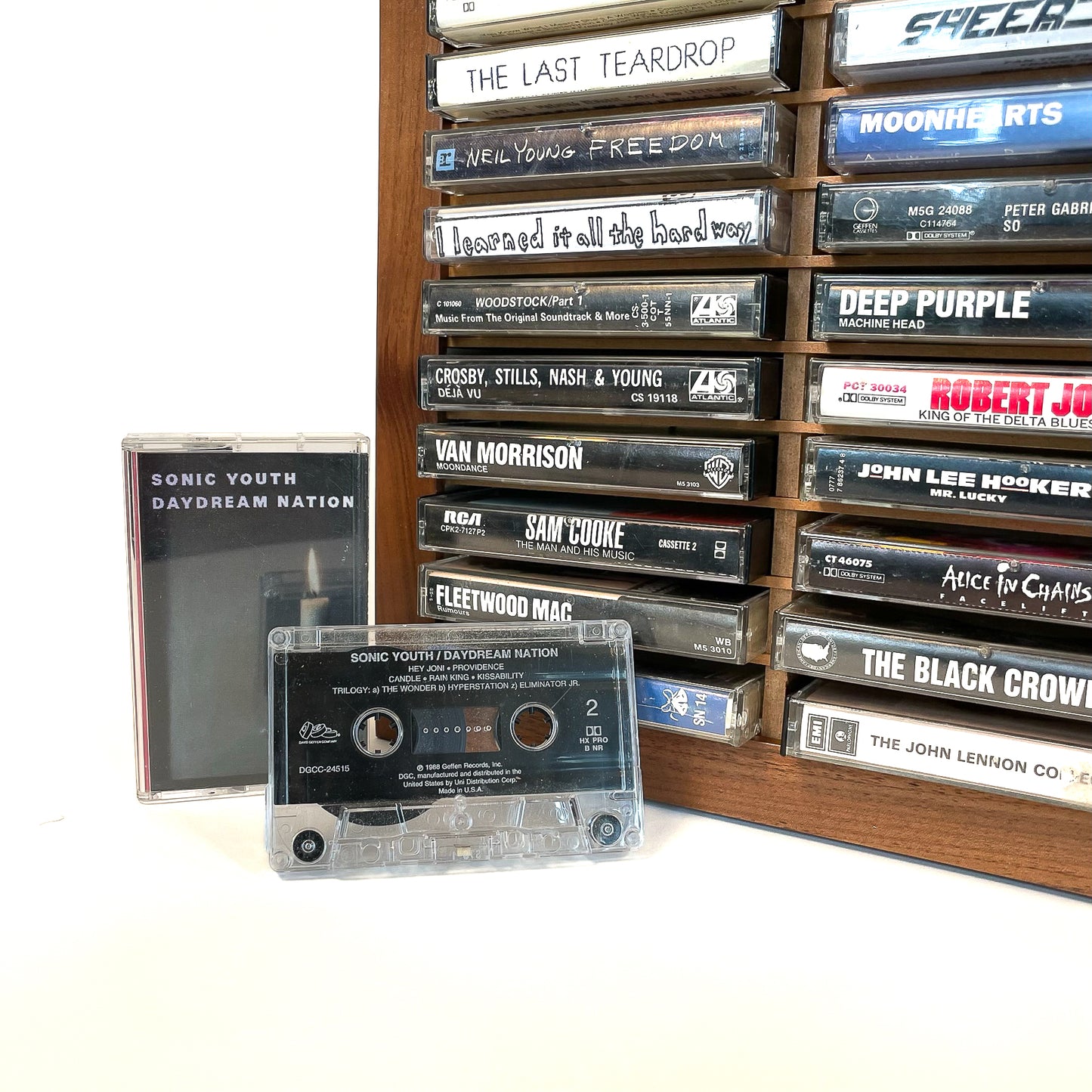 100 Cassette Tape Display Shelf