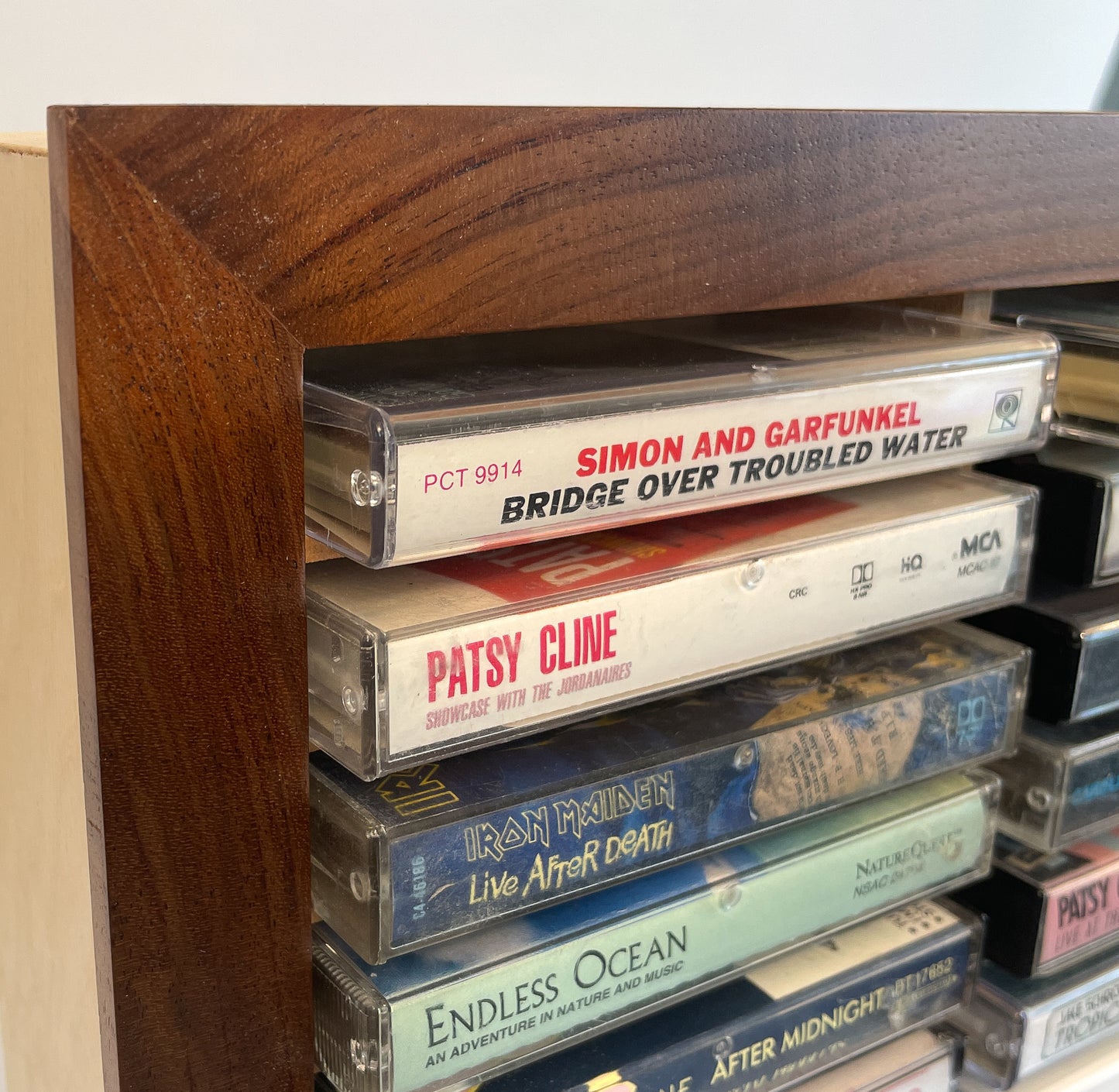 100 Cassette Tape Display Shelf