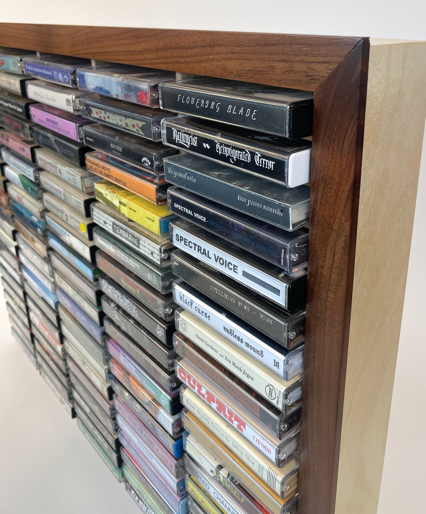 100 Cassette Tape Display Shelf