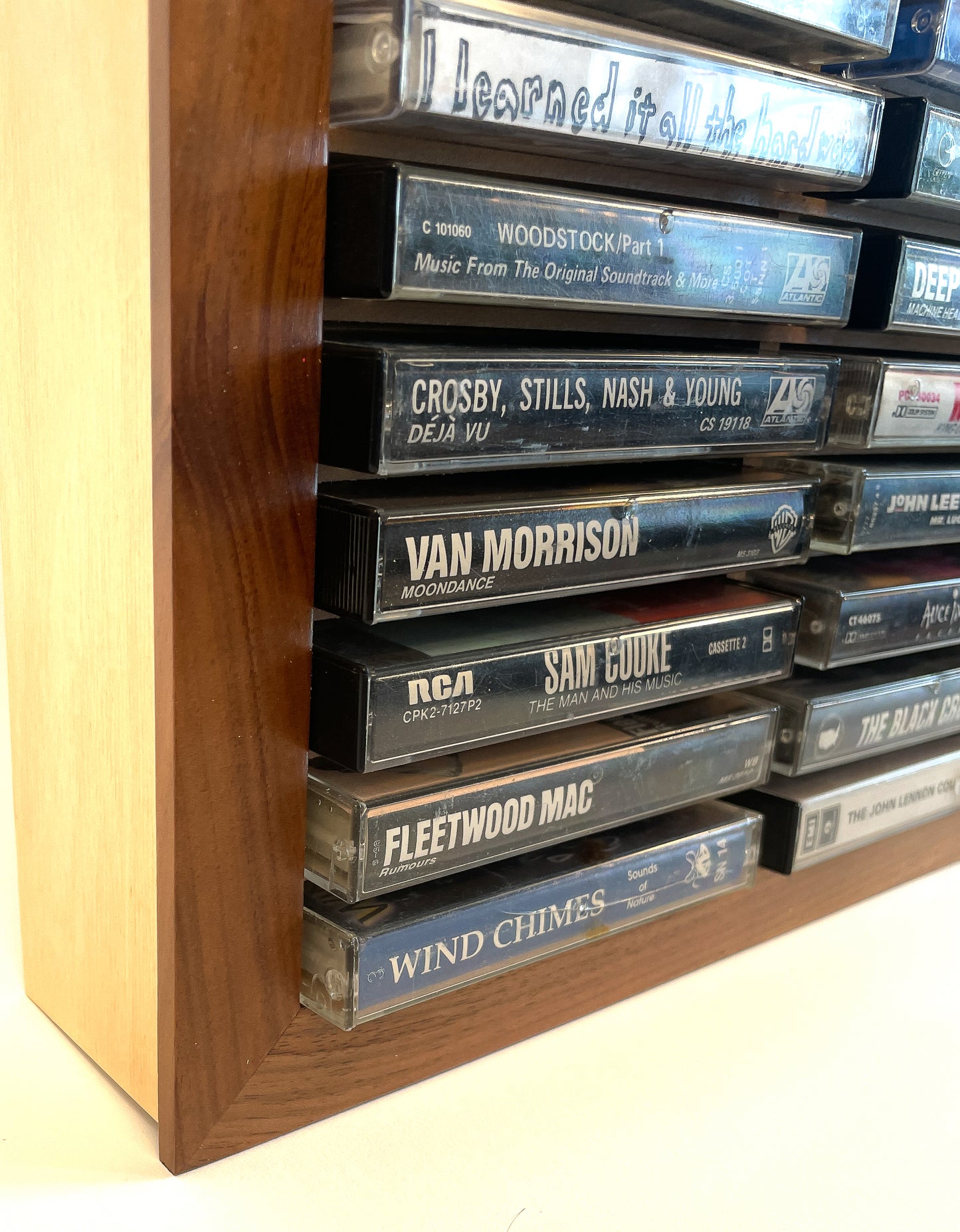 100 Cassette Tape Display Shelf