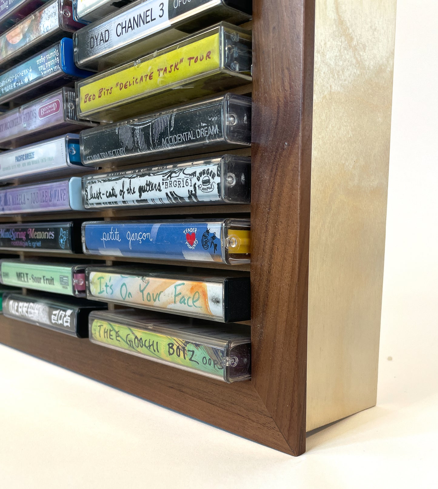 100 Cassette Tape Display Shelf