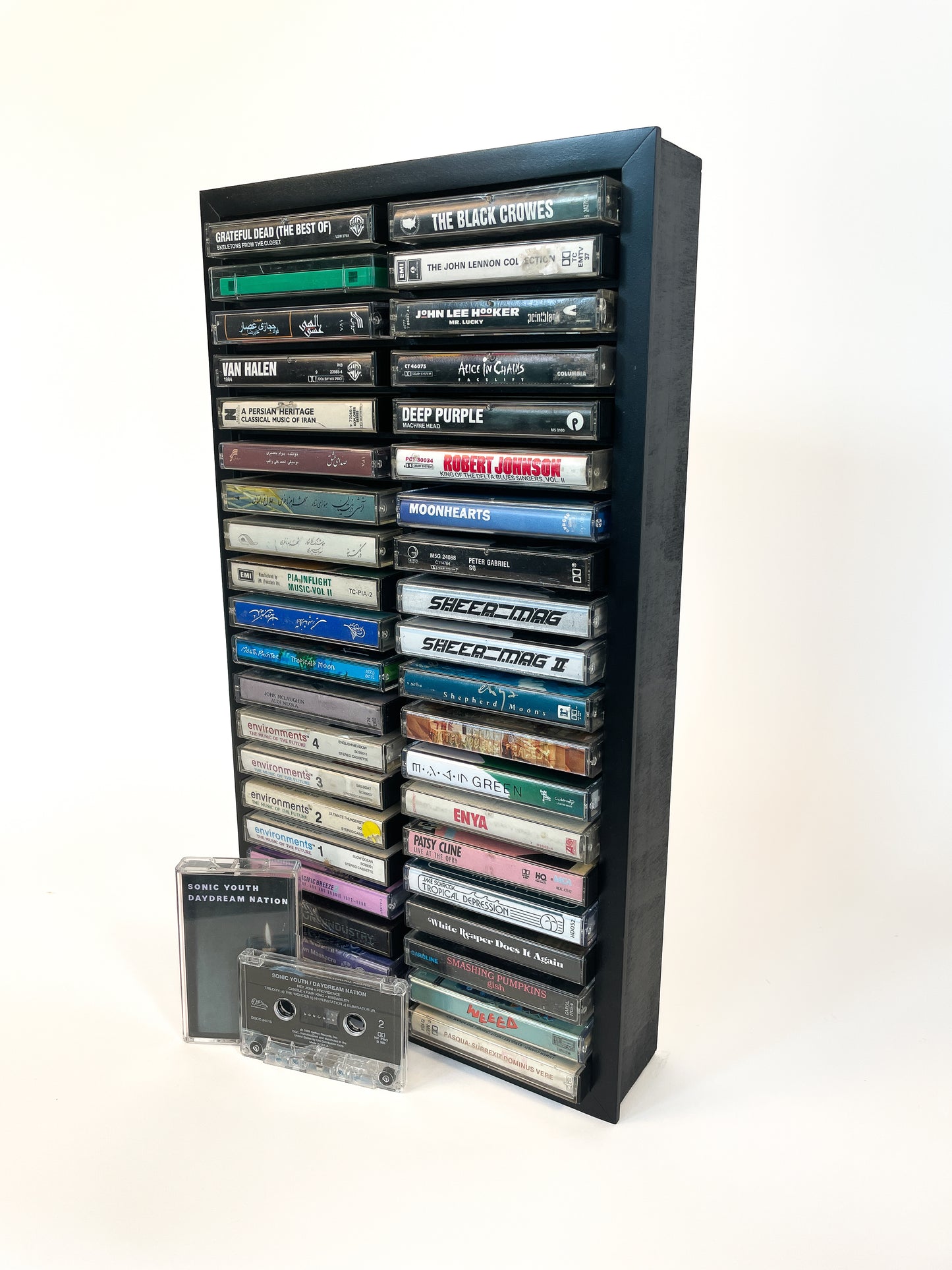 40 Capacity Cassette Tape Shelf