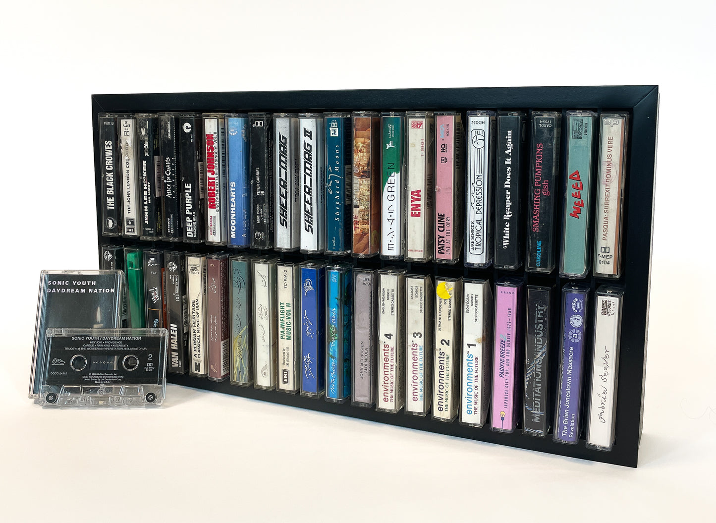 40 Capacity Cassette Tape Shelf