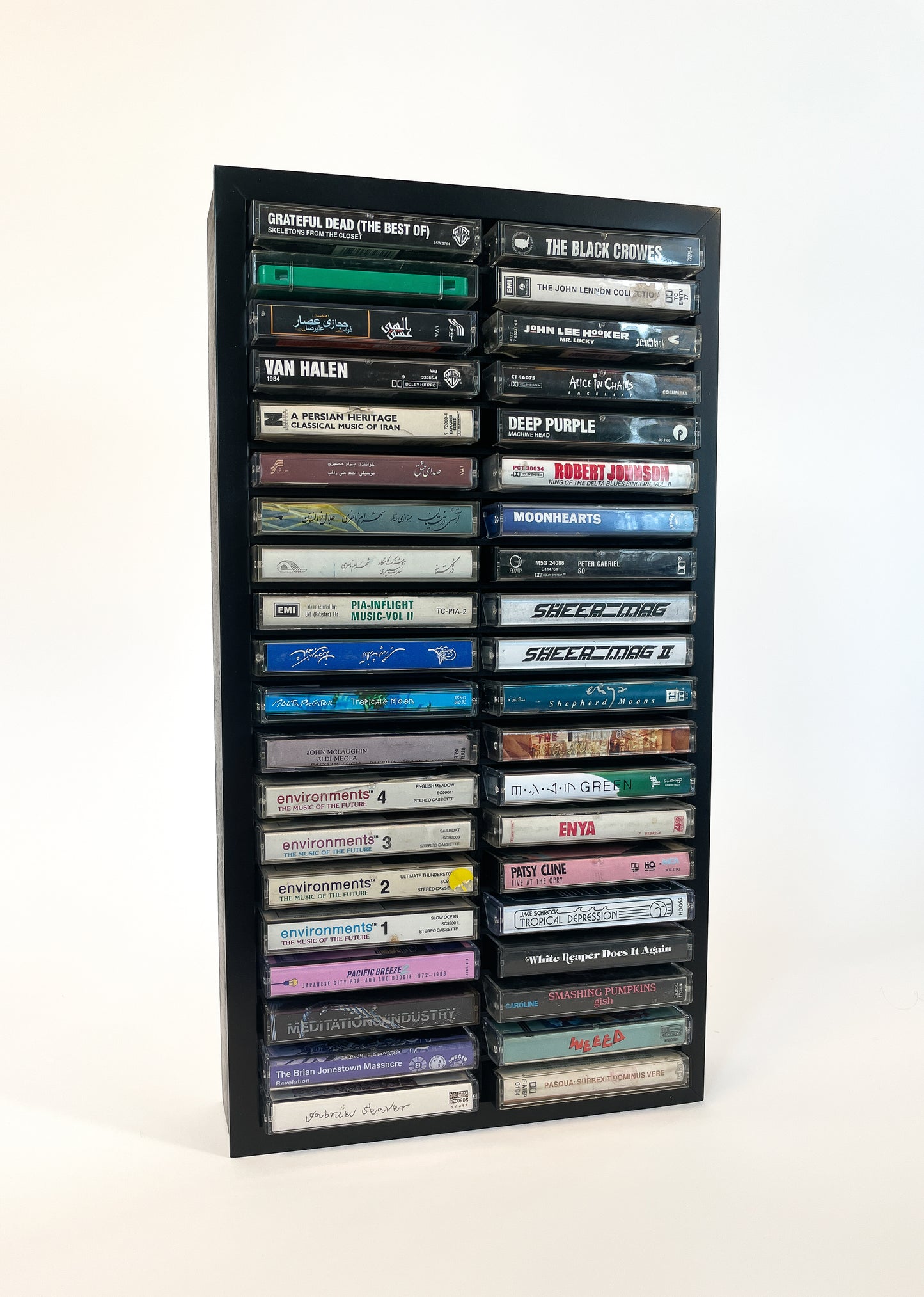 40 Capacity Cassette Tape Shelf