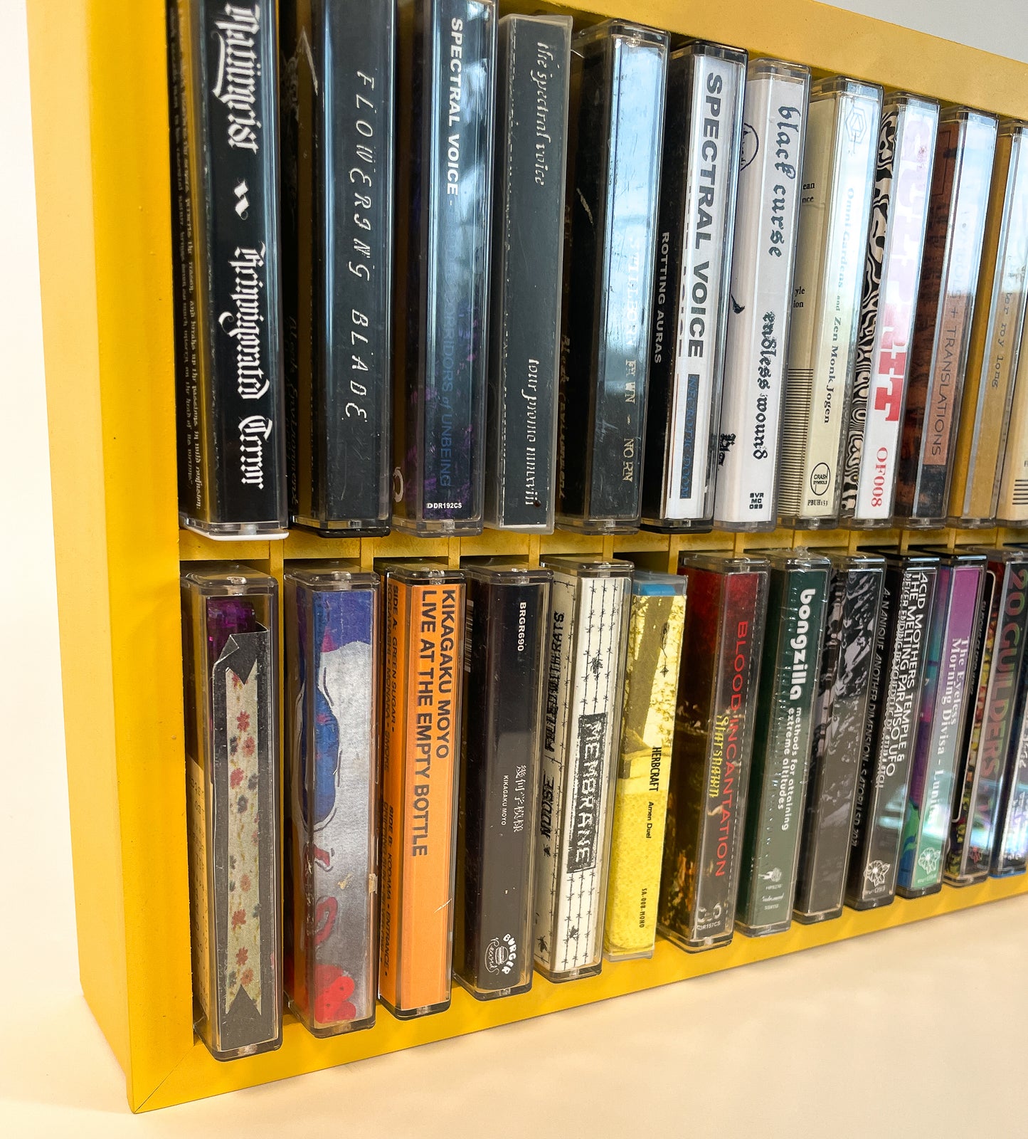 40 Capacity Cassette Tape Shelf