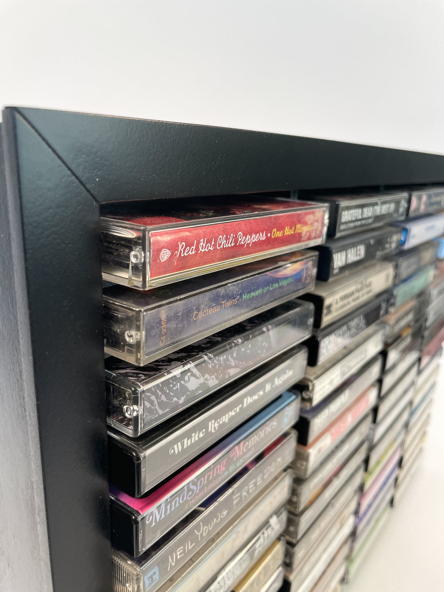 60 Cassette Tape Display Shelf