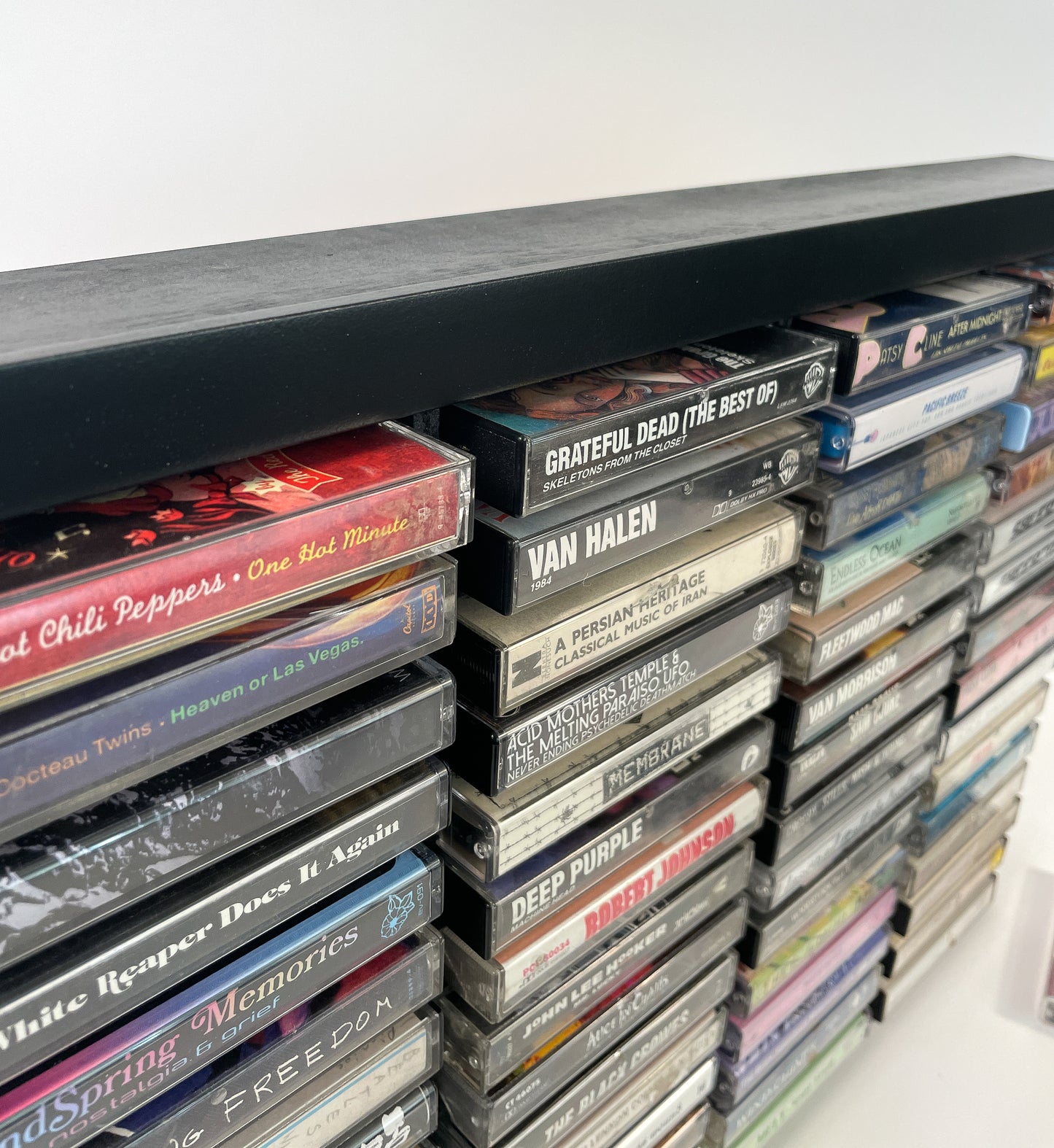 60 Cassette Tape Display Shelf