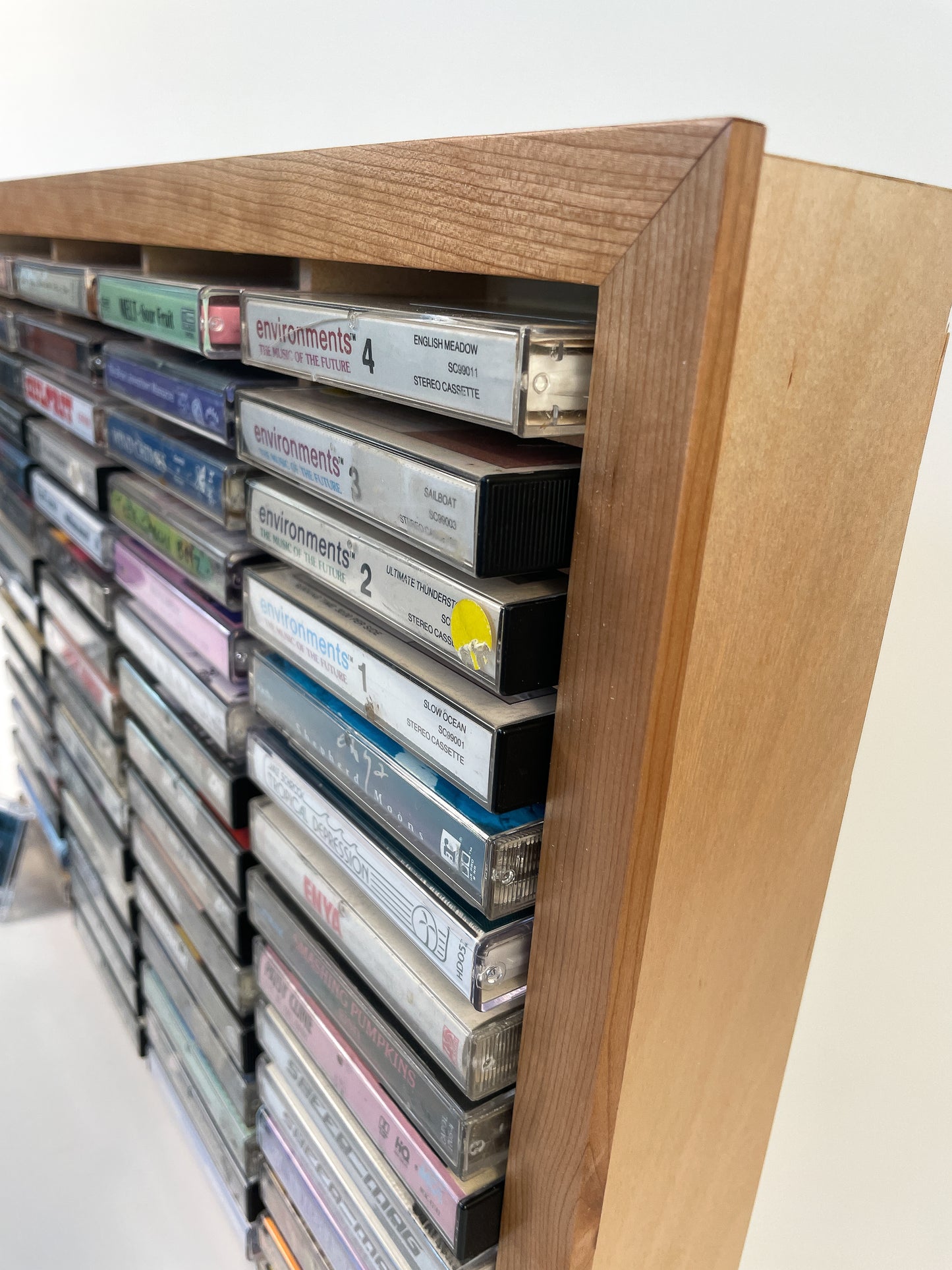 60 Cassette Tape Display Shelf