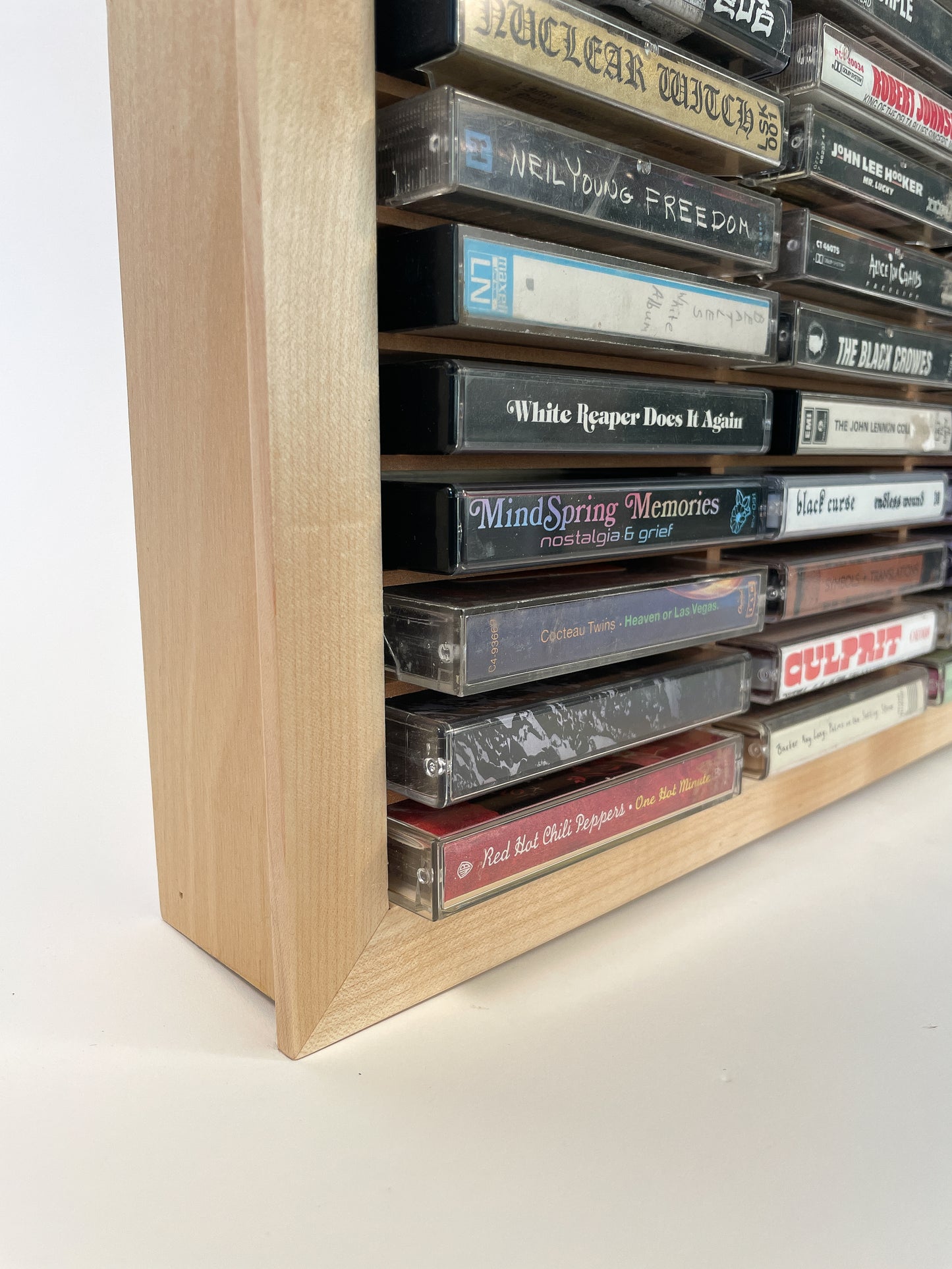 60 Cassette Tape Display Shelf