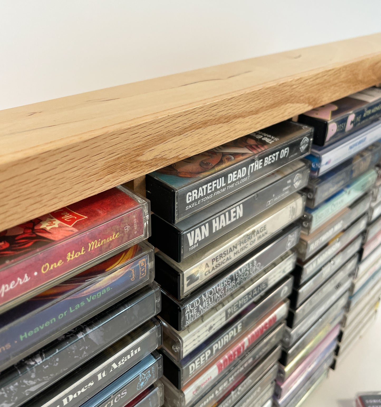 60 Cassette Tape Display Shelf