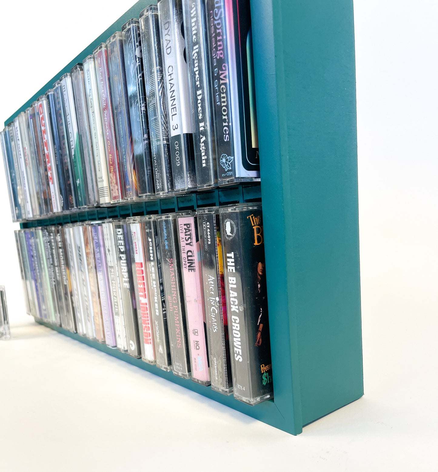 40 Capacity Cassette Tape Shelf