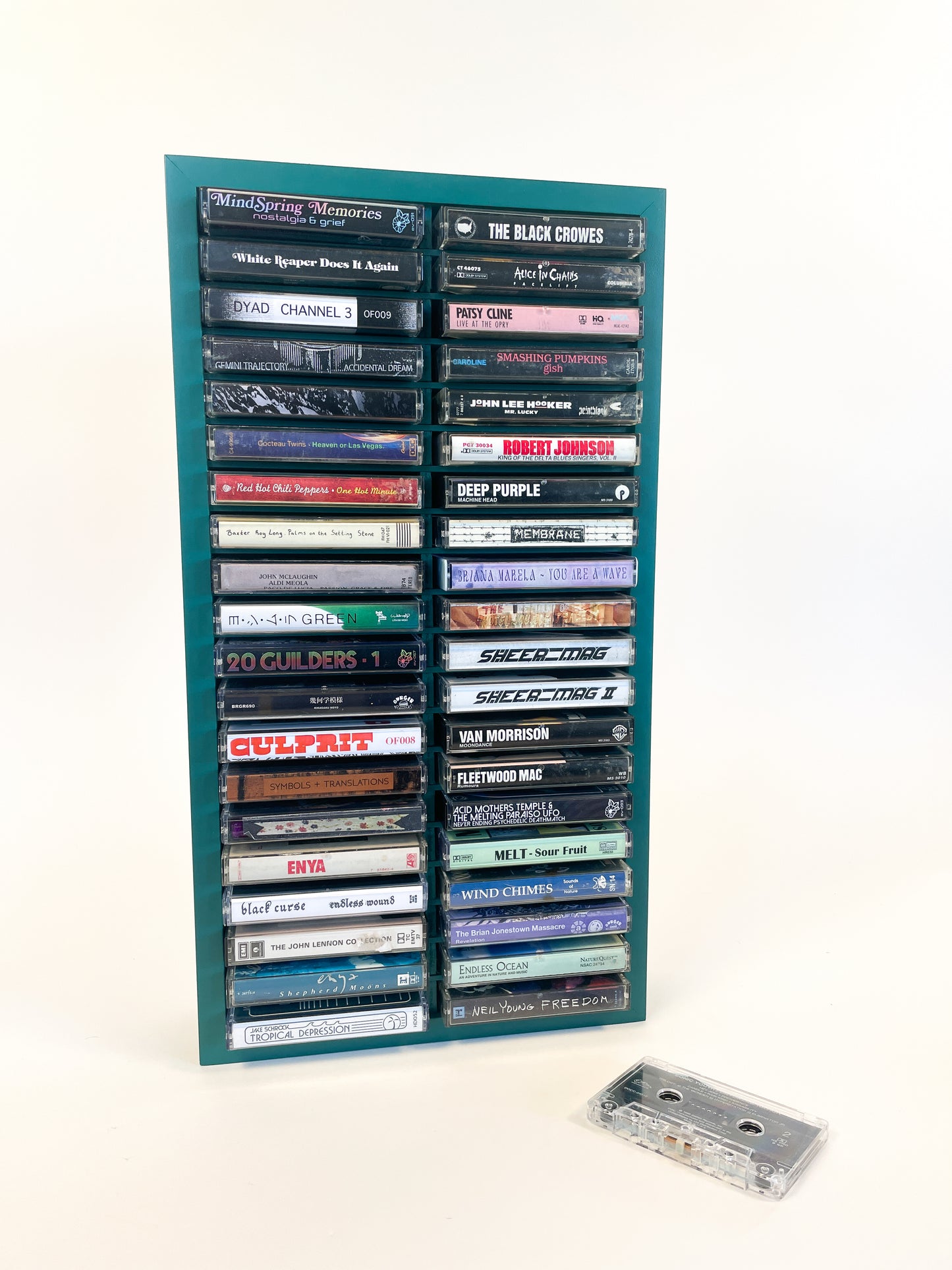 40 Capacity Cassette Tape Shelf